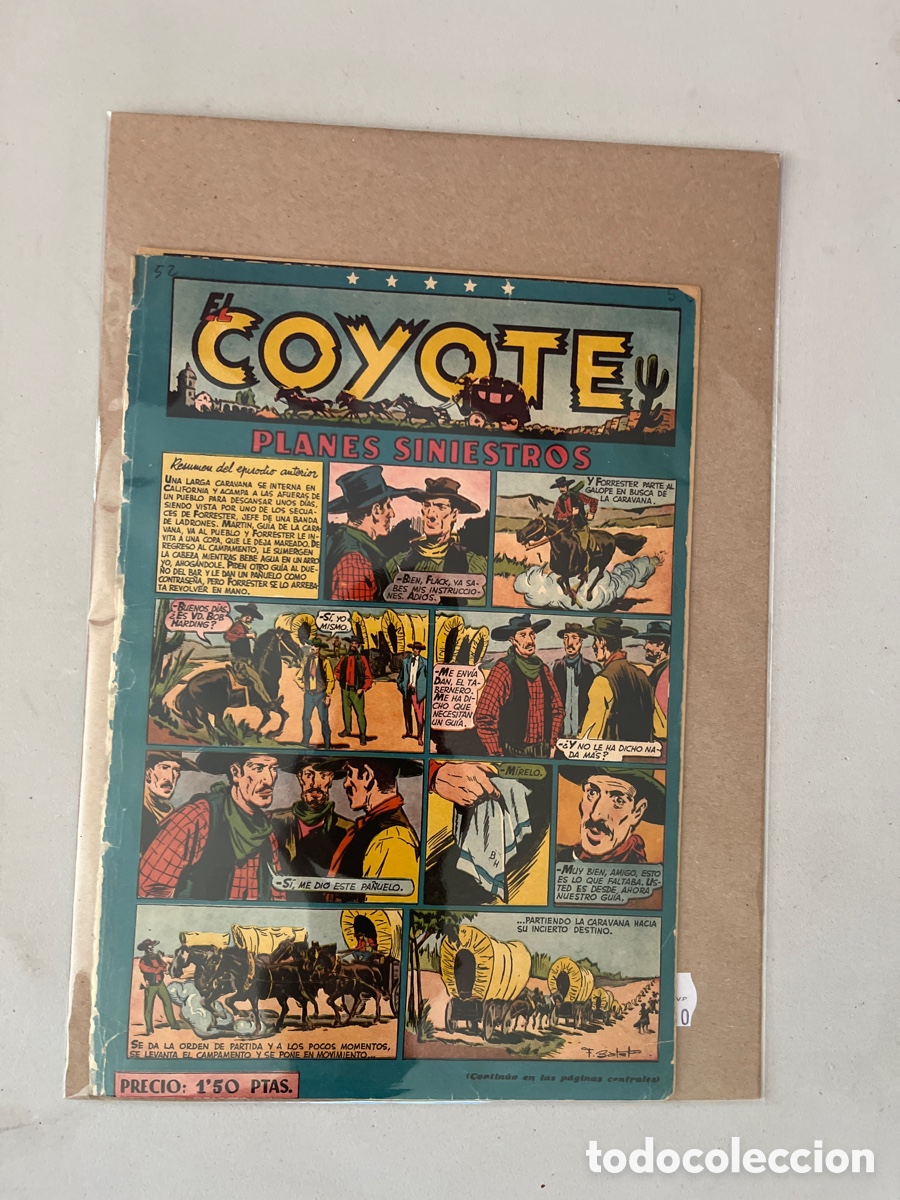 Tebeos: EL COYOTE, NUMERO 52, (EDITORIAL CLIPER) - Foto 1