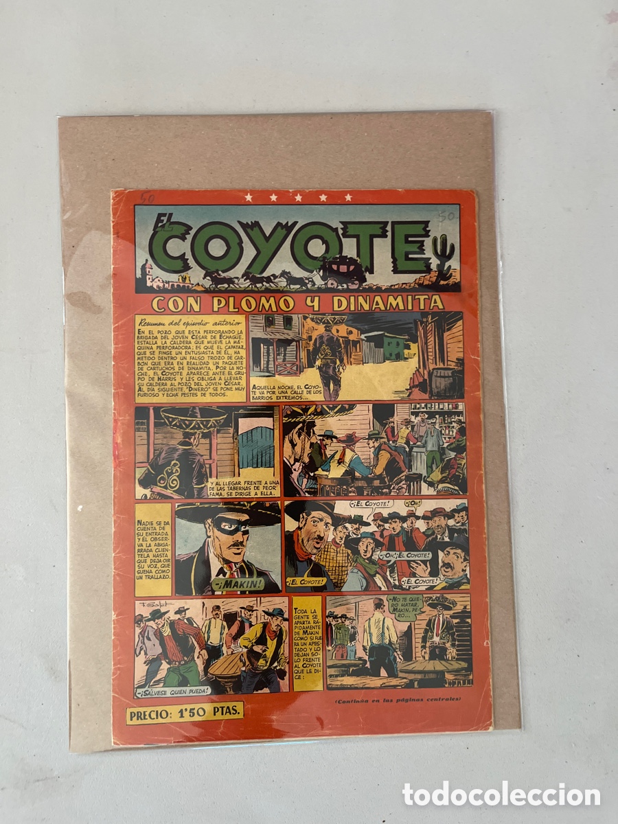 Tebeos: EL COYOTE, NUMERO 50, (EDITORIAL CLIPER) - Foto 1
