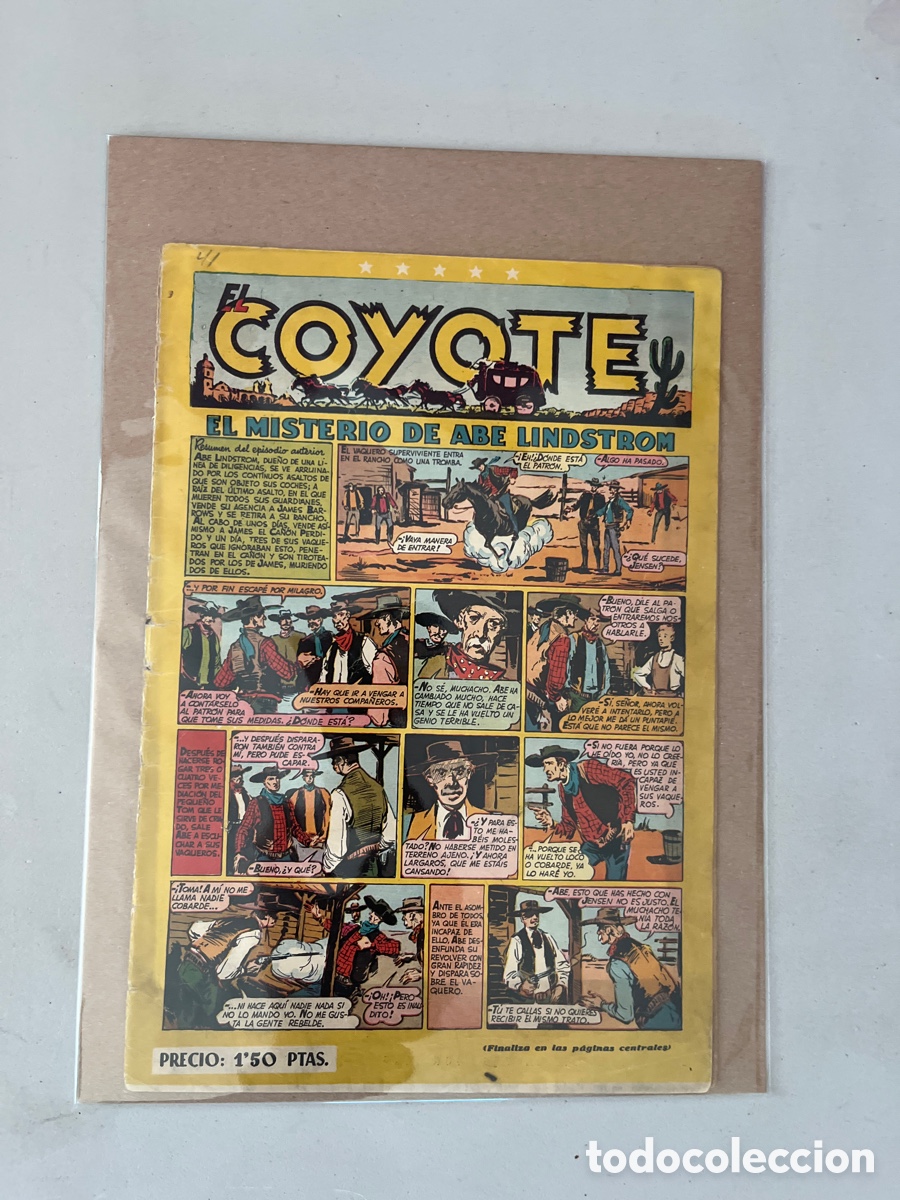 Tebeos: EL COYOTE, NUMERO 41, (EDITORIAL CLIPER) - Foto 1
