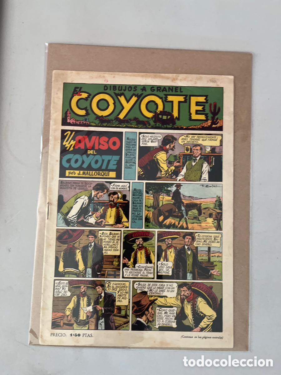 Tebeos: EL COYOTE, NUMERO 9, (EDITORIAL CLIPER) - Foto 1
