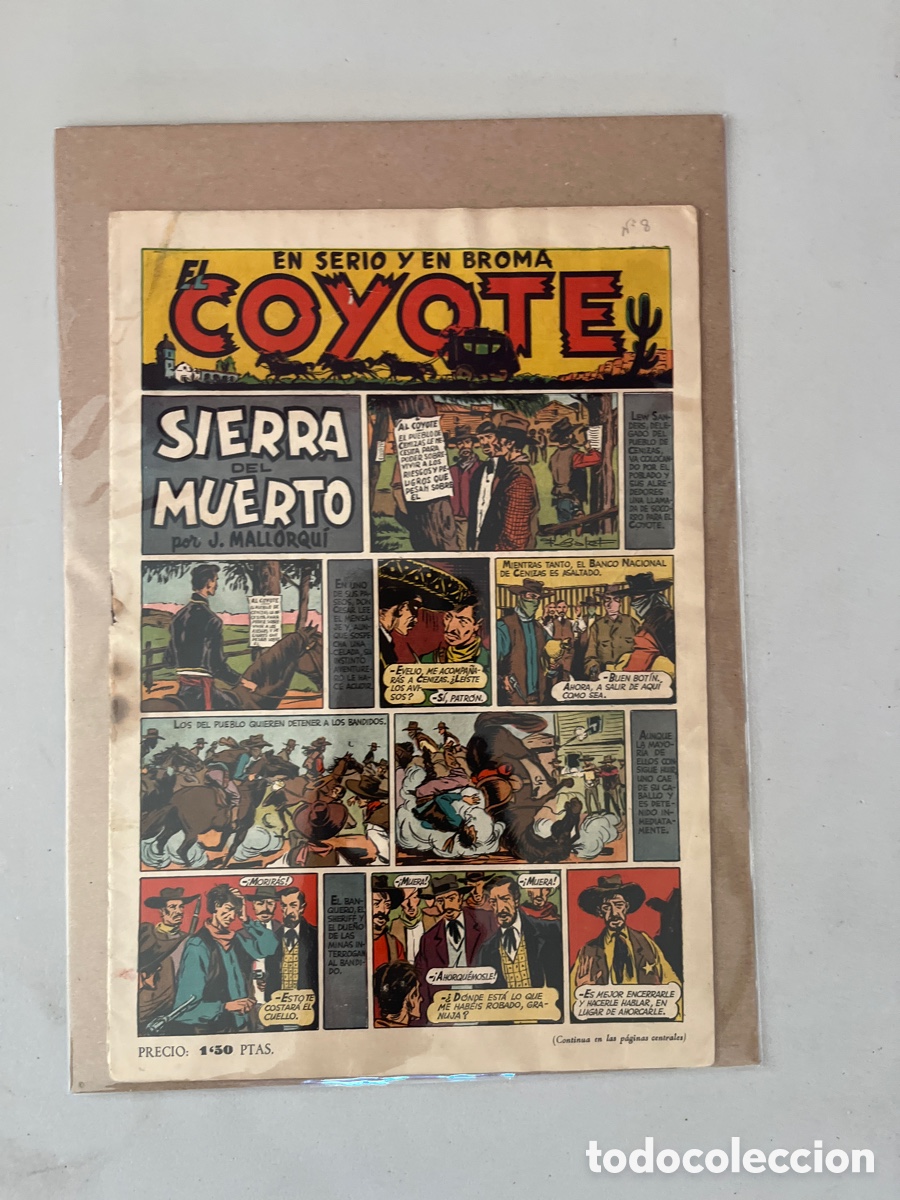 Tebeos: EL COYOTE, NUMERO 8, (EDITORIAL CLIPER) - Foto 1