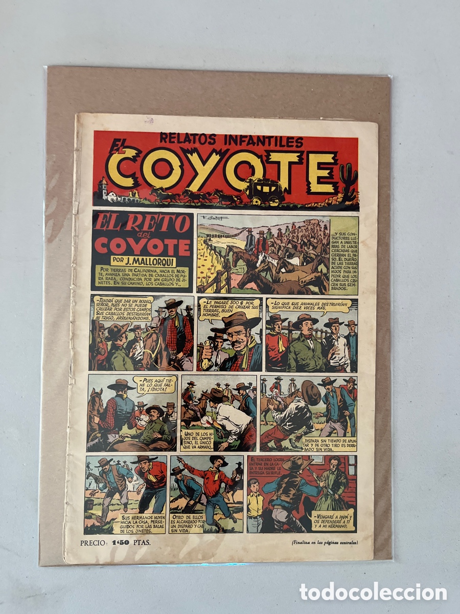 Tebeos: EL COYOTE, NUMERO 4, (EDITORIAL CLIPER) - Foto 1