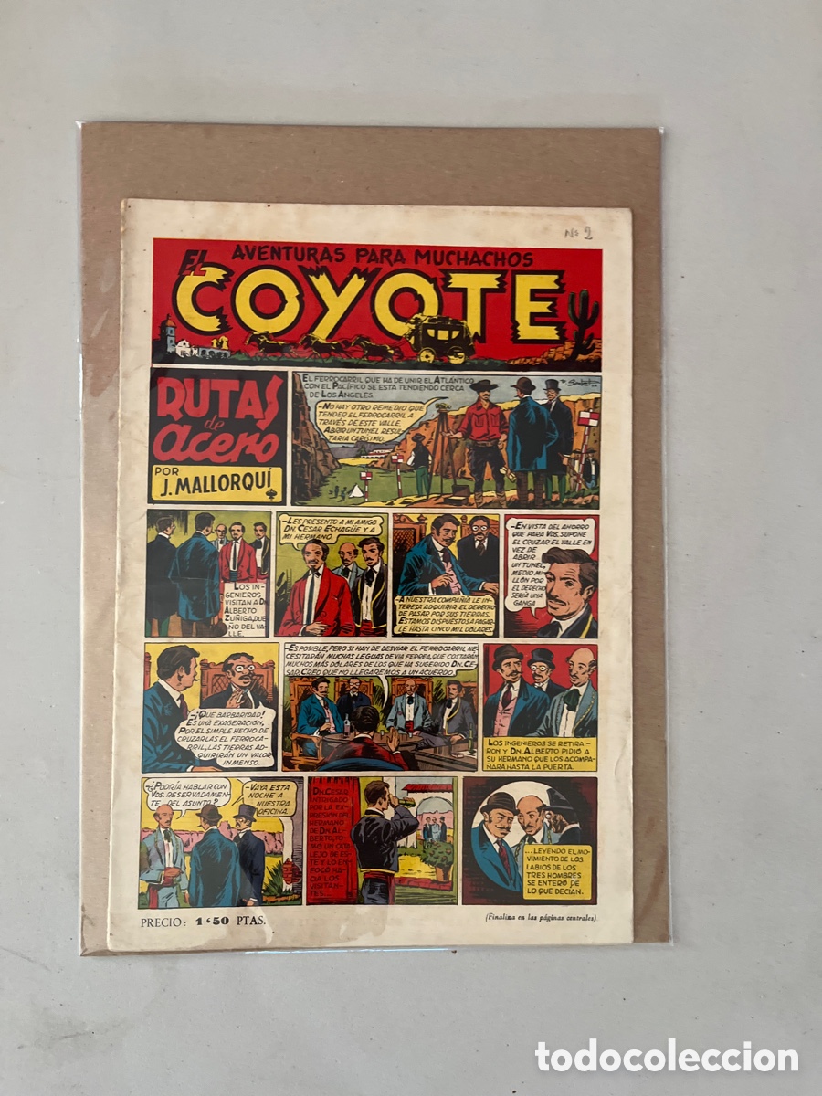 Tebeos: EL COYOTE, NUMERO 2, (EDITORIAL CLIPER) - Foto 1