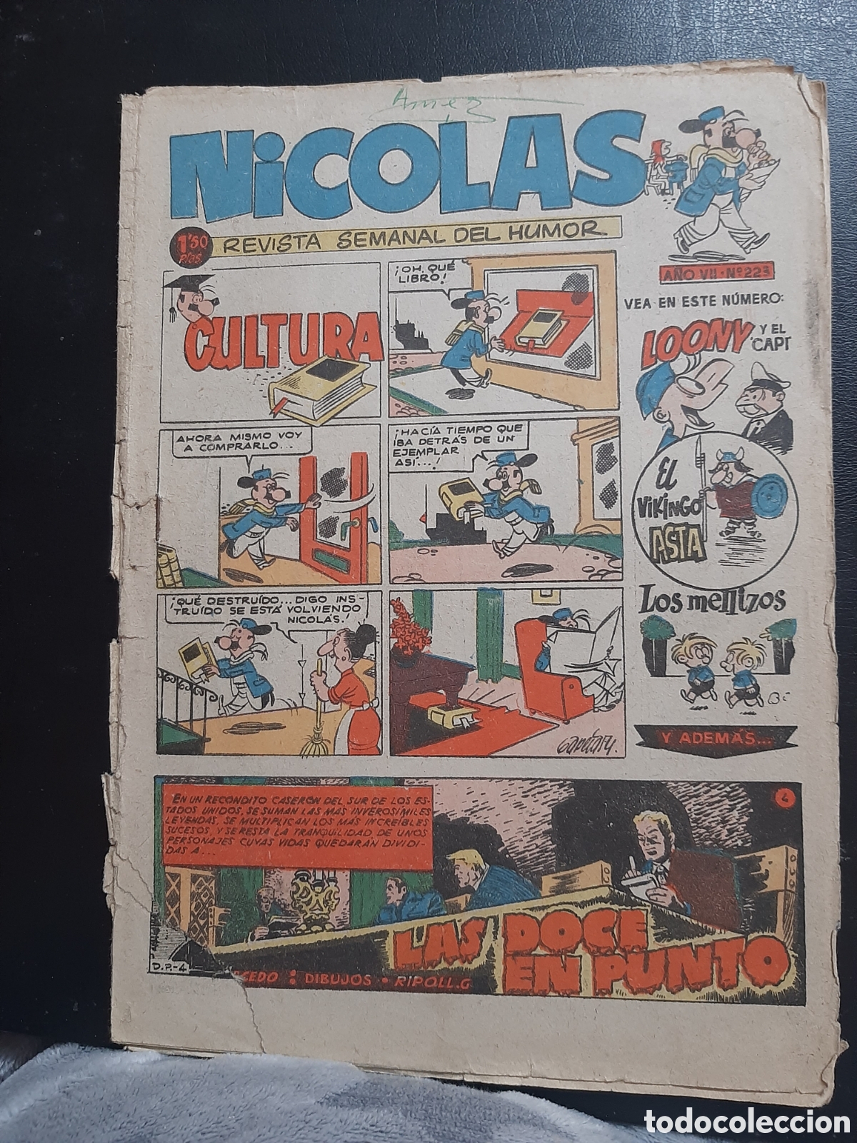 Tebeos: Nicol&aacute;s 223 - Foto 1