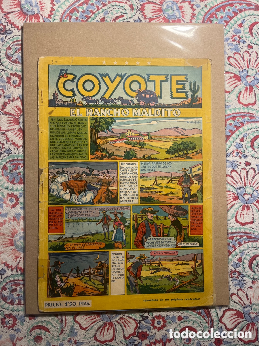 Tebeos: EL COYOTE, NUMERO 31, (EDITORIAL COYOTE) - Foto 1