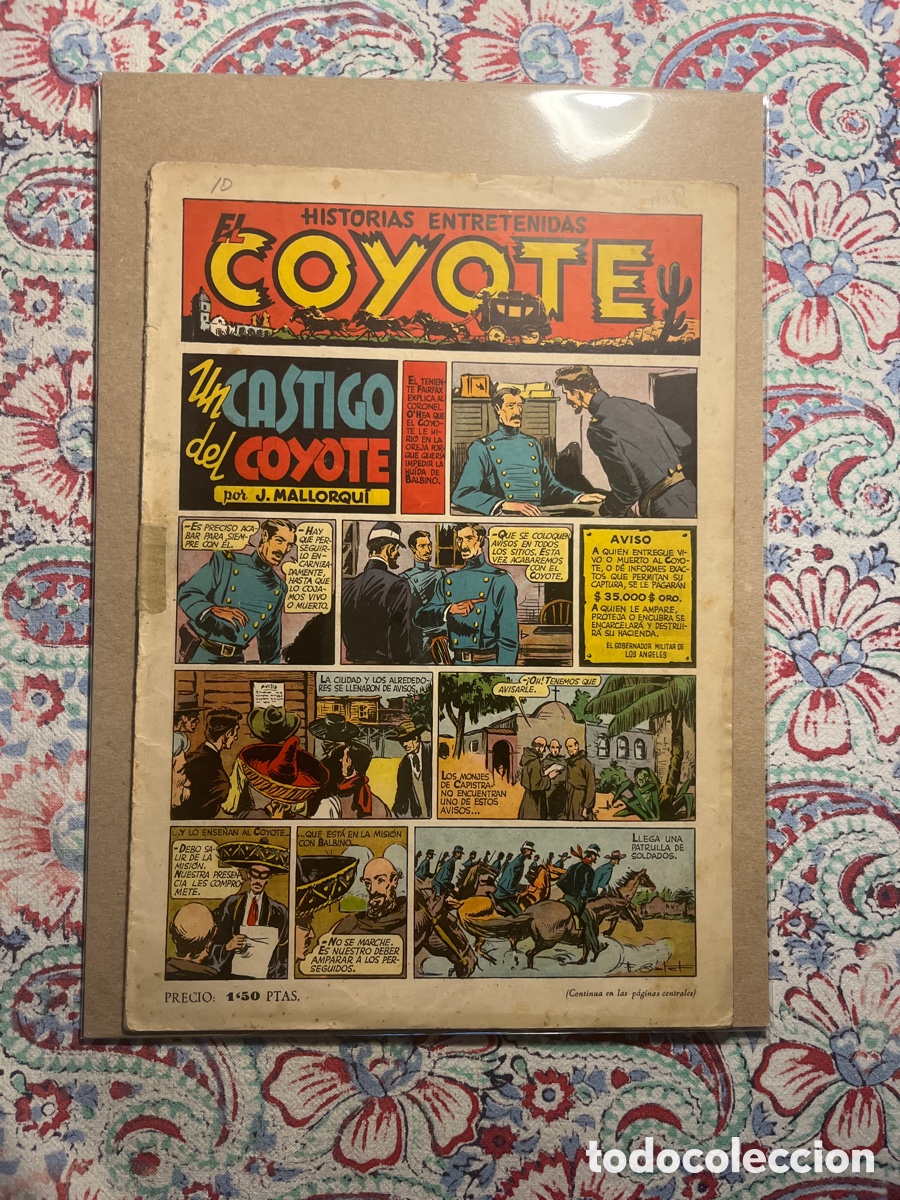 Tebeos: EL COYOTE, NUMERO 10, (EDITORIAL COYOTE) - Foto 1