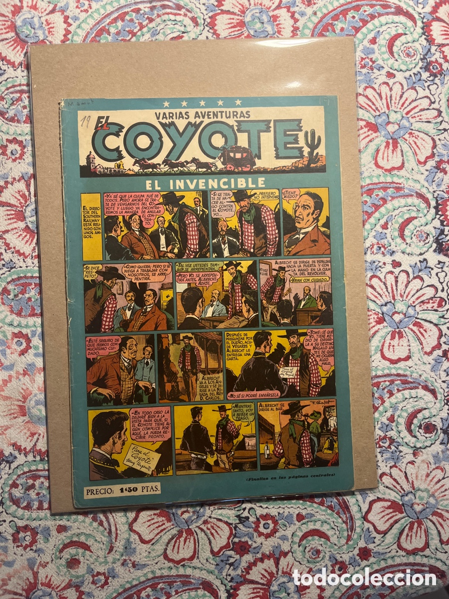 Tebeos: EL COYOTE, NUMERO 19, (EDITORIAL COYOTE) - Foto 1