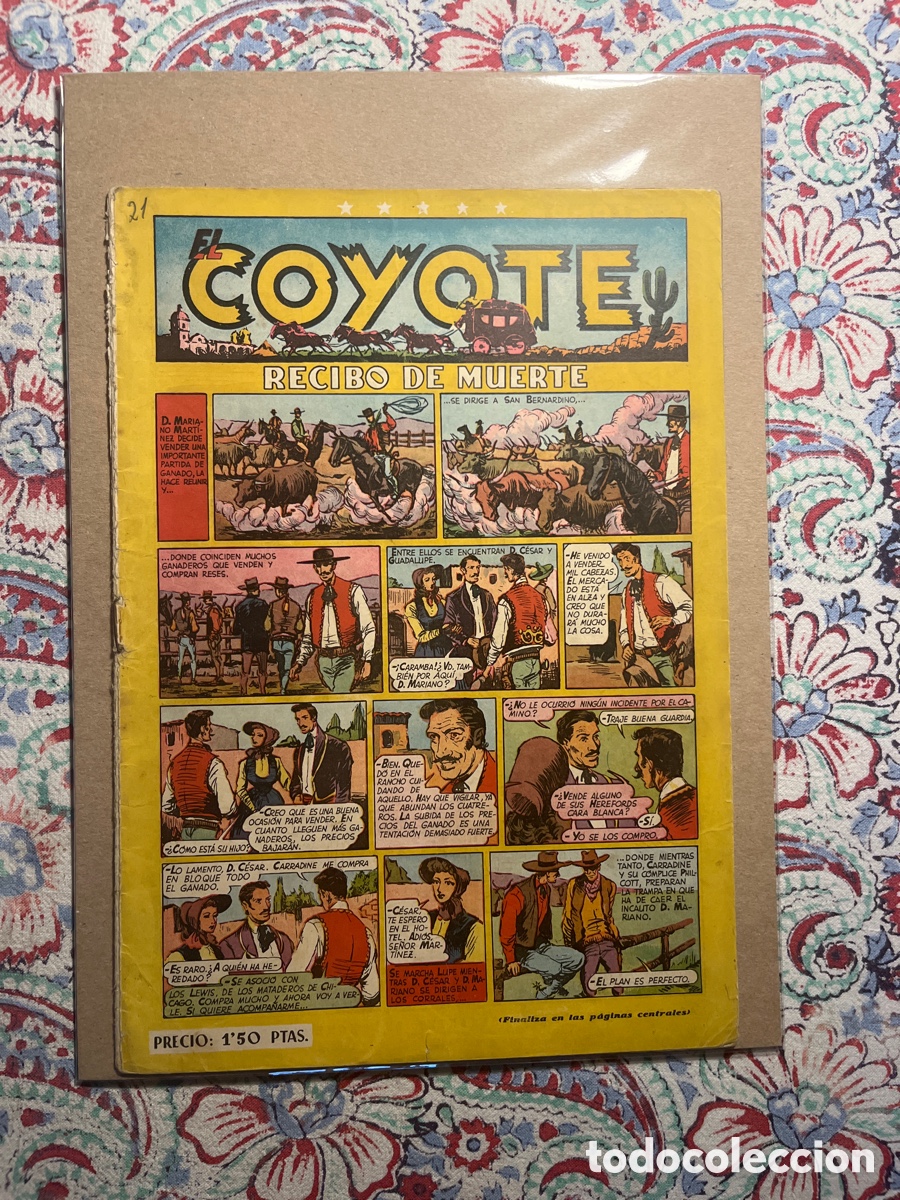 Tebeos: EL COYOTE, NUMERO 21, (EDITORIAL COYOTE) - Foto 1