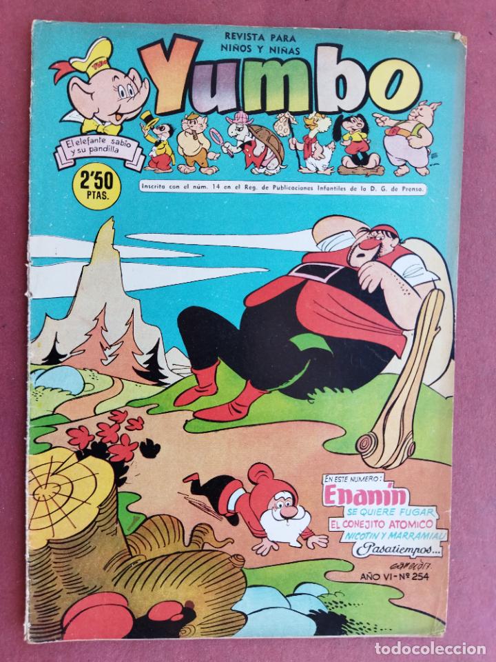 Tebeos: YUMBO N&ordm; 254 EDICIONES CL&Iacute;PER / HISPANO AMERICANA DE EDICIONES, S. A.1953/1961 - Foto 1