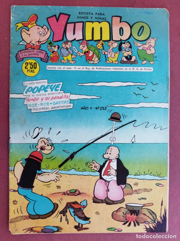 Tebeos: YUMBO N&ordm; 252 EDICIONES CL&Iacute;PER / HISPANO AMERICANA DE EDICIONES, S. A.1953/1961 - Foto 1