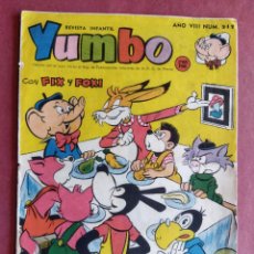Tebeos: YUMBO Nº 347 EDICIONES CLÍPER / HISPANO AMERICANA DE EDICIONES, ORIGINAL - S. A.1953/1961. Lote 390548799