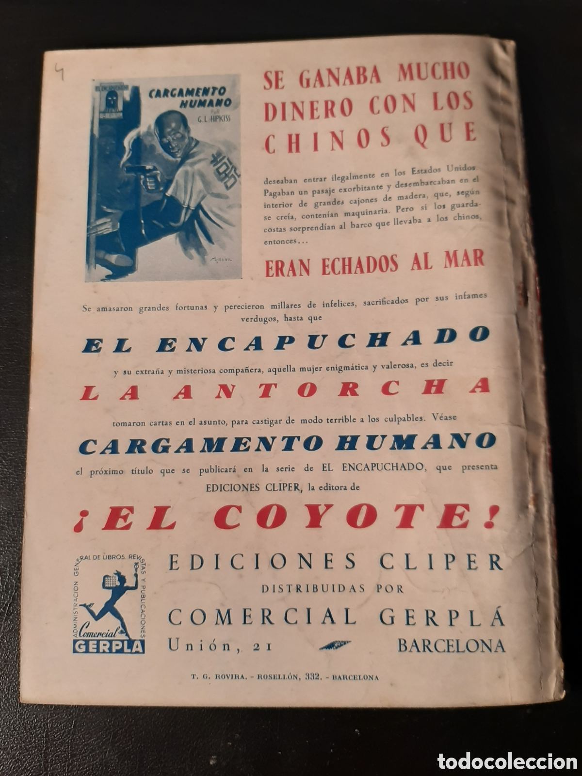 Tebeos: El encapuchado n&uacute;mero 4 - Foto 2