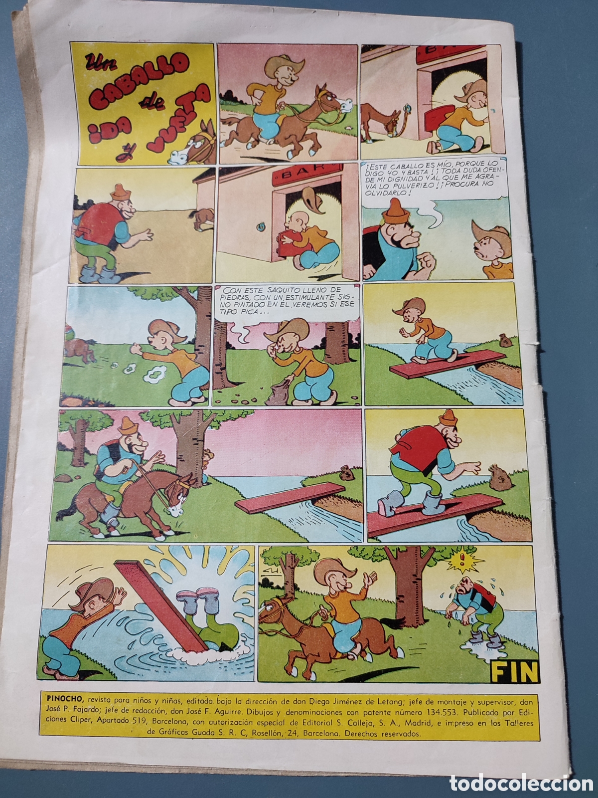 Tebeos: Pinocho N&uacute;m 23.A&ntilde;os 60 - Foto 2