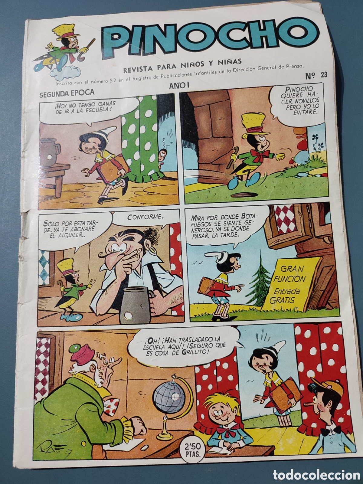 Tebeos: Pinocho N&uacute;m 23.A&ntilde;os 60 - Foto 1