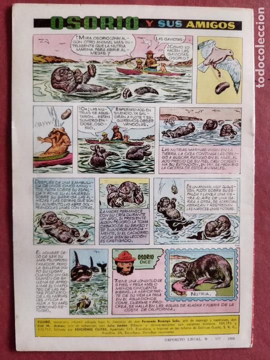 Tebeos: YUMBO N&ordm; 309 CLIPER 1958 - MUY NUEVO - Foto 2