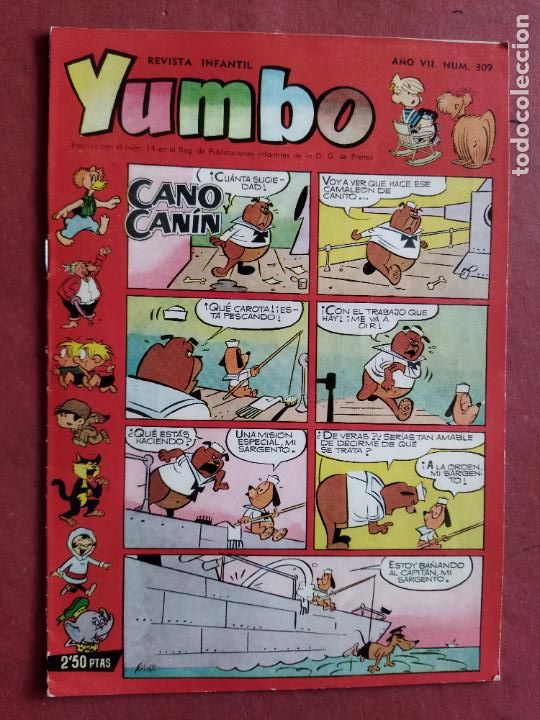 Tebeos: YUMBO N&ordm; 309 CLIPER 1958 - MUY NUEVO - Foto 1