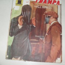 Tebeos: NOVELA EL ENCAPUCHADO 11:LA TRAMPA,CLIPER,1947.ARTICULO DIFICIL.. Lote 400856194