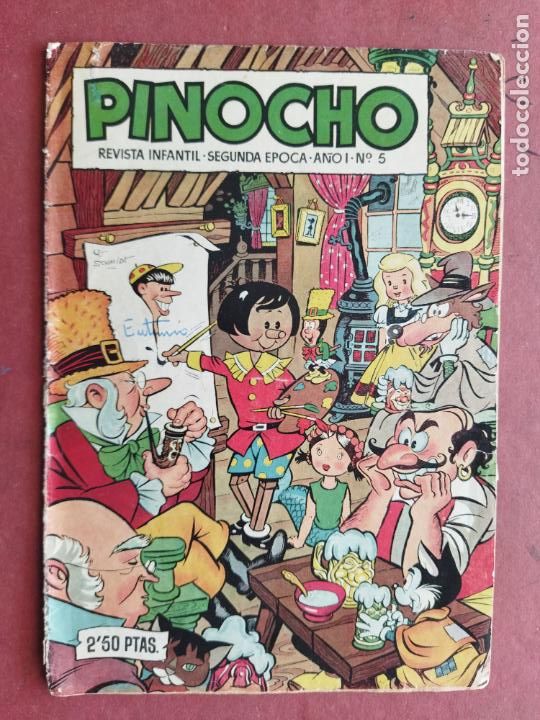 Tebeos: PINOCHO N&ordm; 5 ORIGINAL - EDICIONES CLIPER - Foto 1