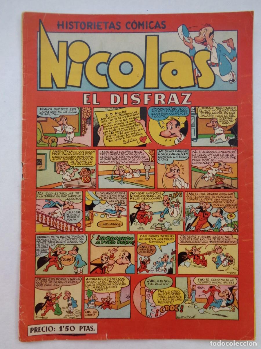 Tebeos: HISTORIETAS COMICAS NICOLAS . EDICIONES CLIPER , A&Ntilde;OS 60 - Foto 1