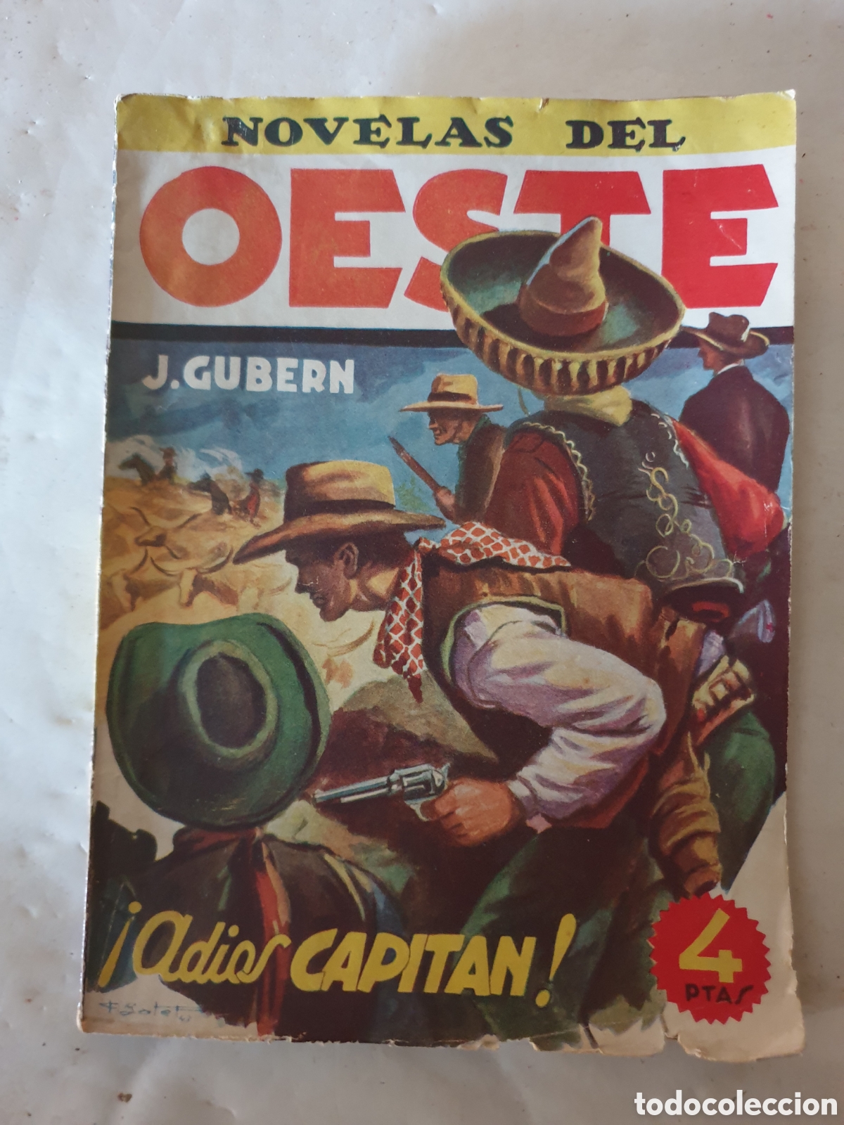 Tebeos: NOVELAS DEL OESTE. N&deg;51. J.GUBERN - Foto 1