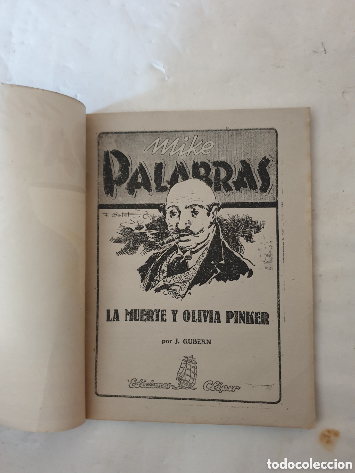 Tebeos: MIKE PALABRAS, LA MUERTE Y OLIVIA PINKER. E.D. CLIPER. N&deg;1 - Foto 2