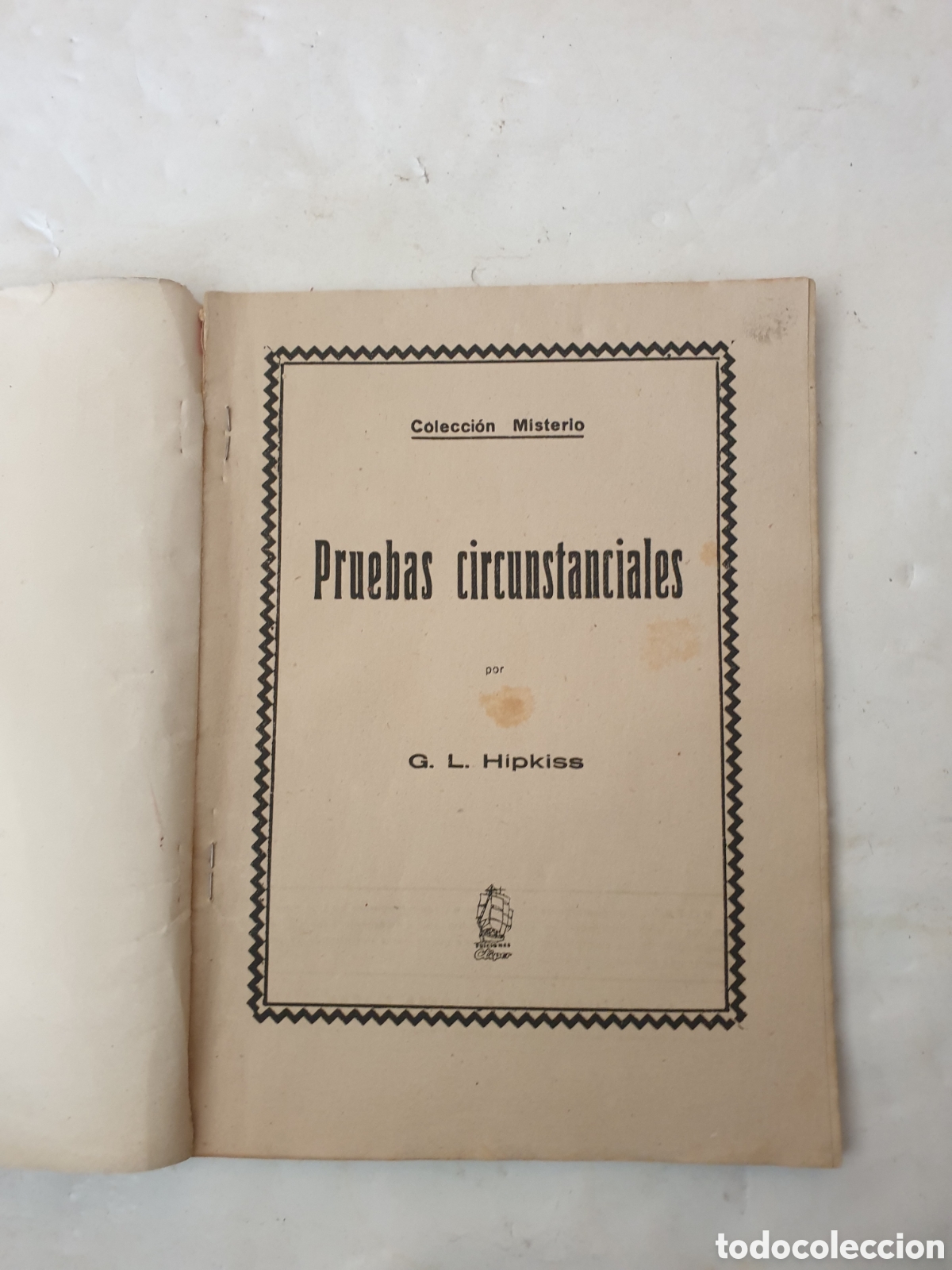 Tebeos: COLECCION MISTERIO, PRUEBAS CIRCUNSTANCIALES. E.D CLIPER. N&deg;23 - Foto 2
