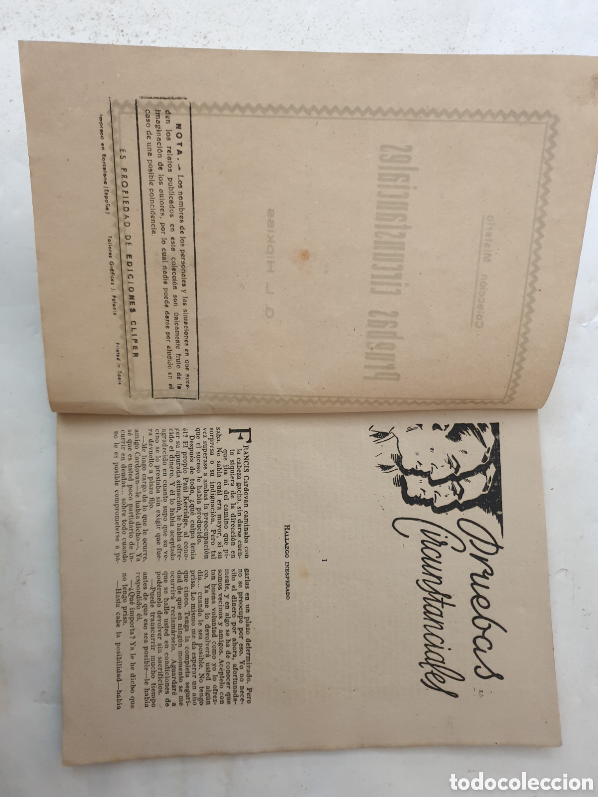 Tebeos: COLECCION MISTERIO, PRUEBAS CIRCUNSTANCIALES. E.D CLIPER. N&deg;23 - Foto 3