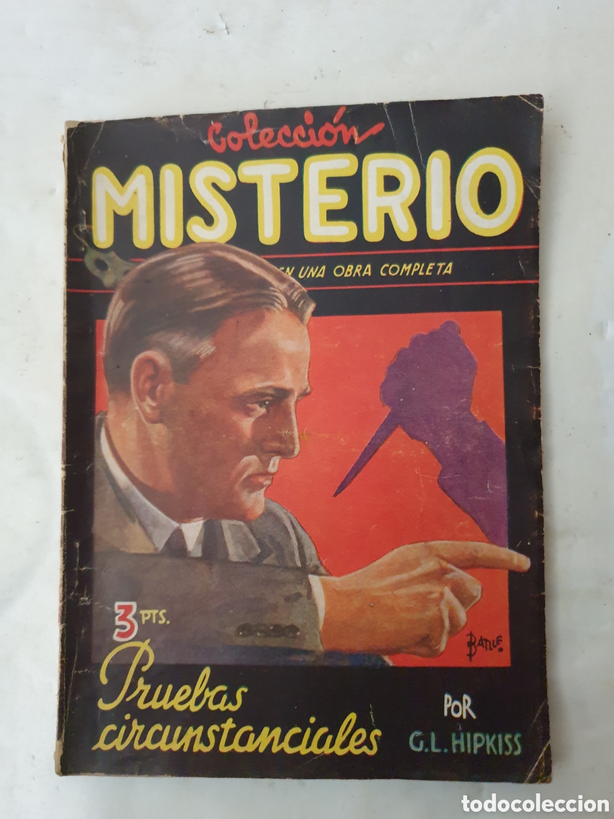 Tebeos: COLECCION MISTERIO, PRUEBAS CIRCUNSTANCIALES. E.D CLIPER. N&deg;23 - Foto 1