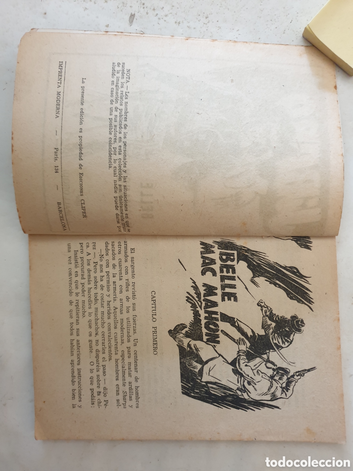 Tebeos: JIBARO, BELLE MAC MAHON. E.D CLIPER. N&deg; 2 - Foto 3