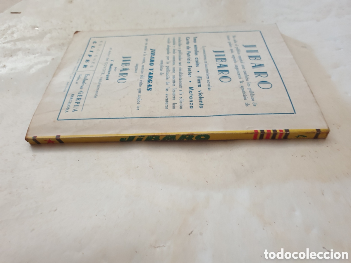 Tebeos: JIBARO, ARROYO DEL LOBO. E.D CLIPER. N&deg;4 - Foto 4