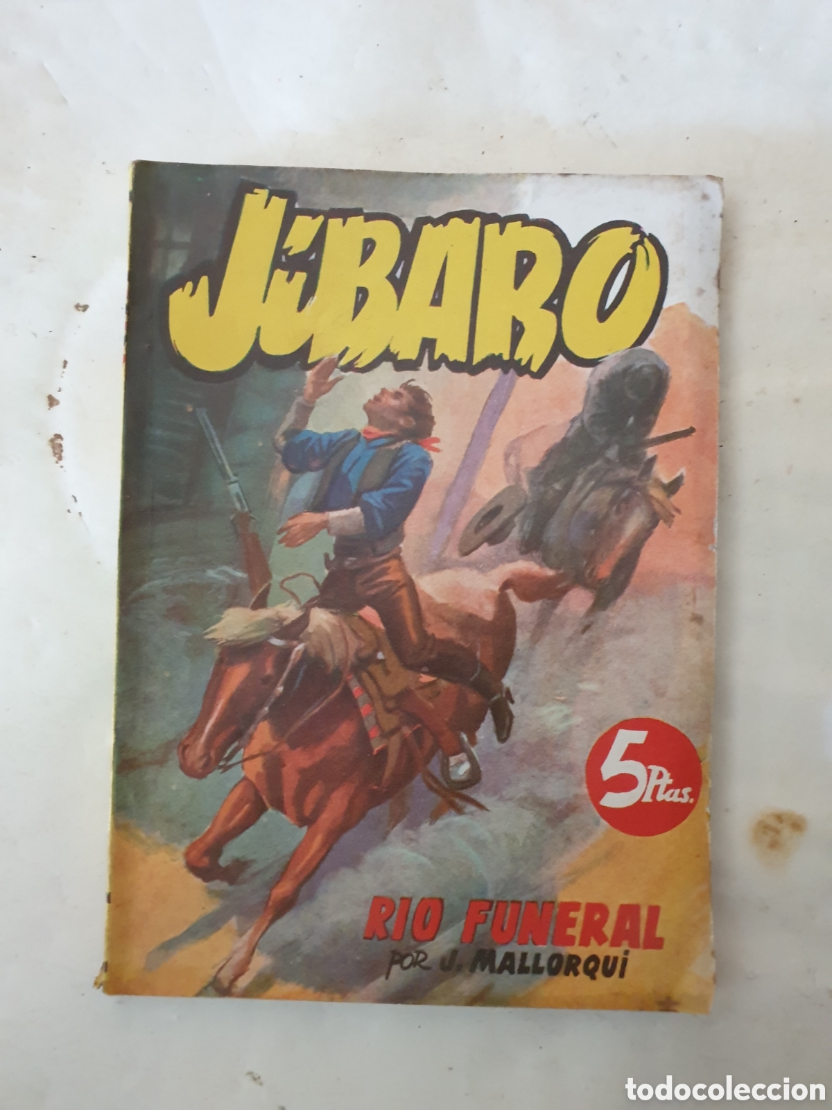 Tebeos: JIBARO, RIO FUNERAL. E.D CLIPER. N&deg;10 - Foto 1