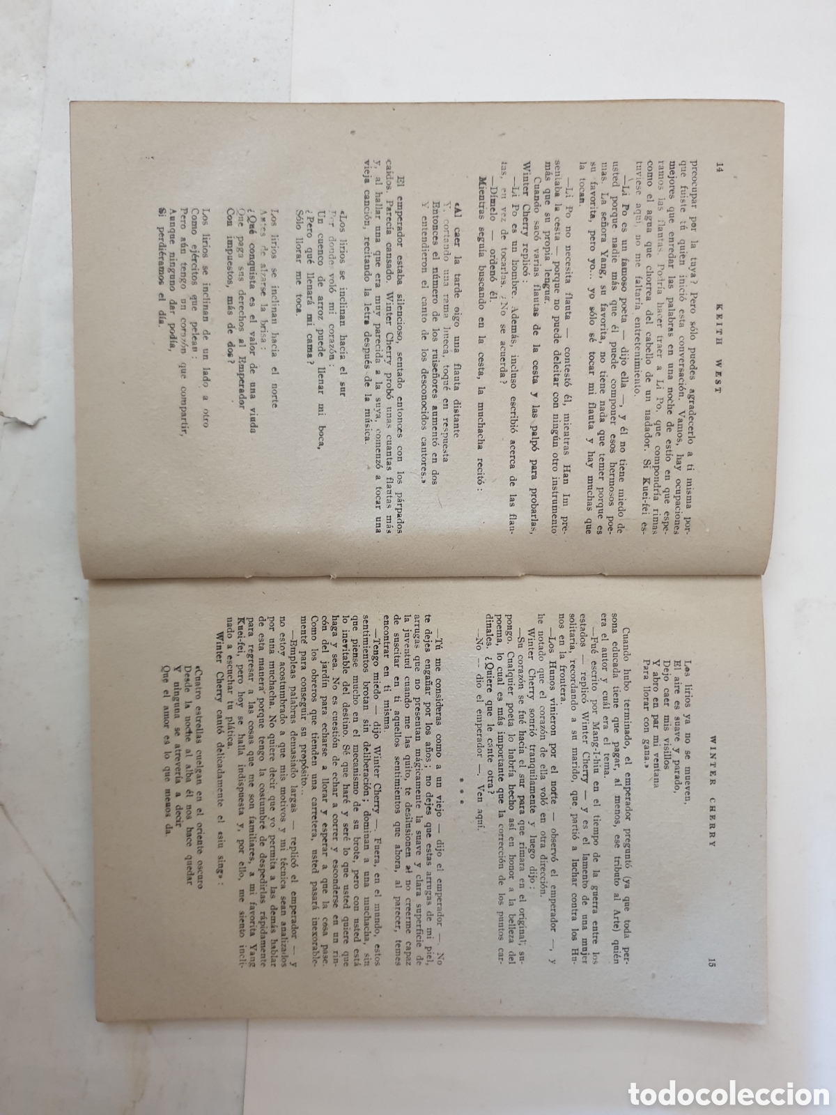 Tebeos: WINTER CHERRY. KEITH WEST. ED. CLIPER. PRIMERA EDICI&Oacute;N 1948 - Foto 4