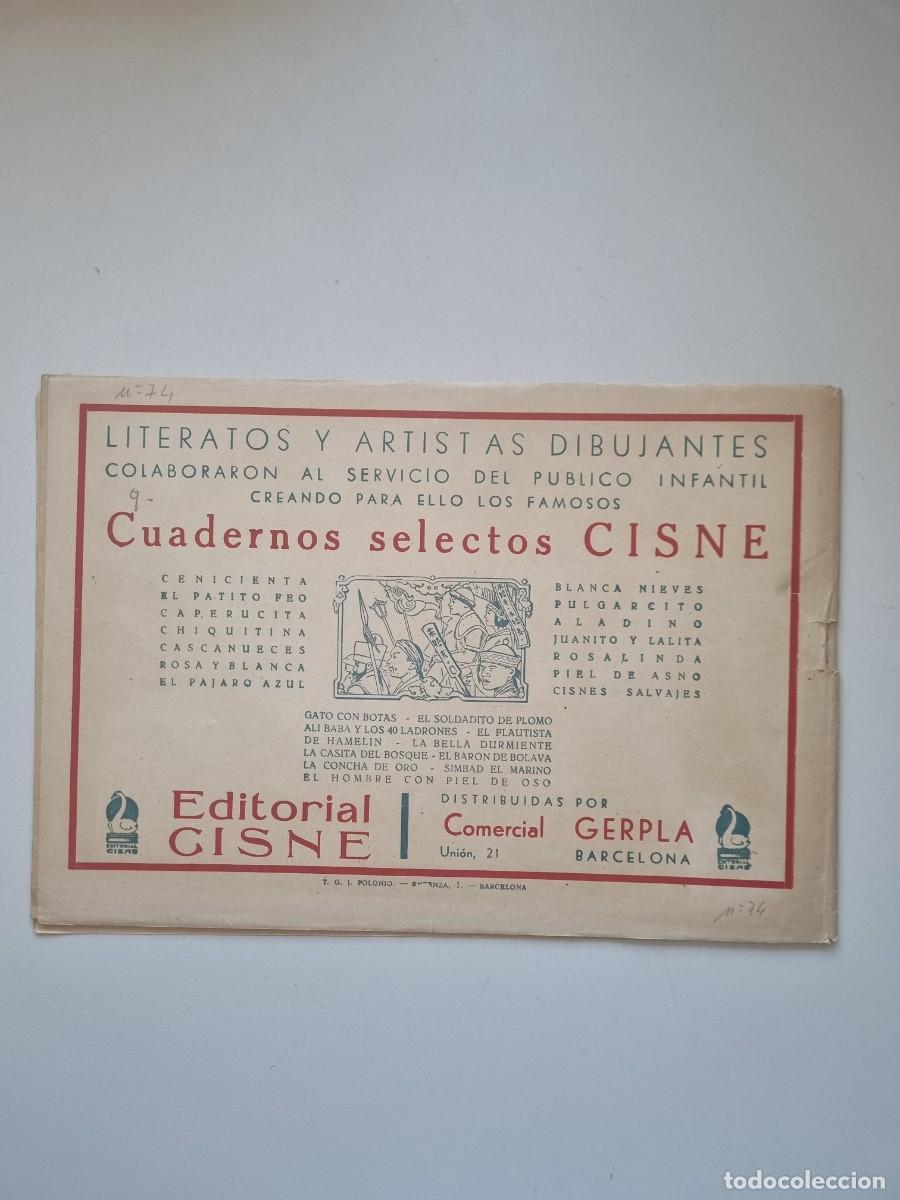 Tebeos: CUADERNOS SELECTOS n&deg; 74 (CLIPER) &rdquo;El Mago Barbudon &rdquo; A&ntilde;o 1942 - Foto 2