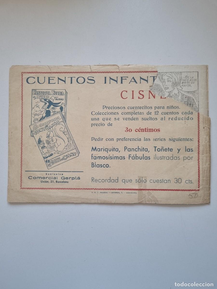 Tebeos: CUADERNOS SELECTOS n&deg; 50 (CLIPER) &rdquo;La Concha de Oro &rdquo; A&ntilde;o 1942 - Foto 2