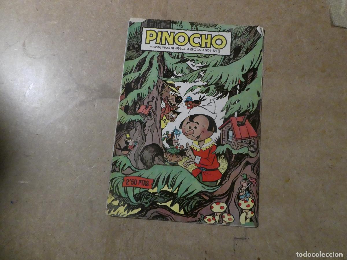 Tebeos: Pinocho n&ordm; 3 segunda &eacute;poca de ediciones cliper - Foto 1