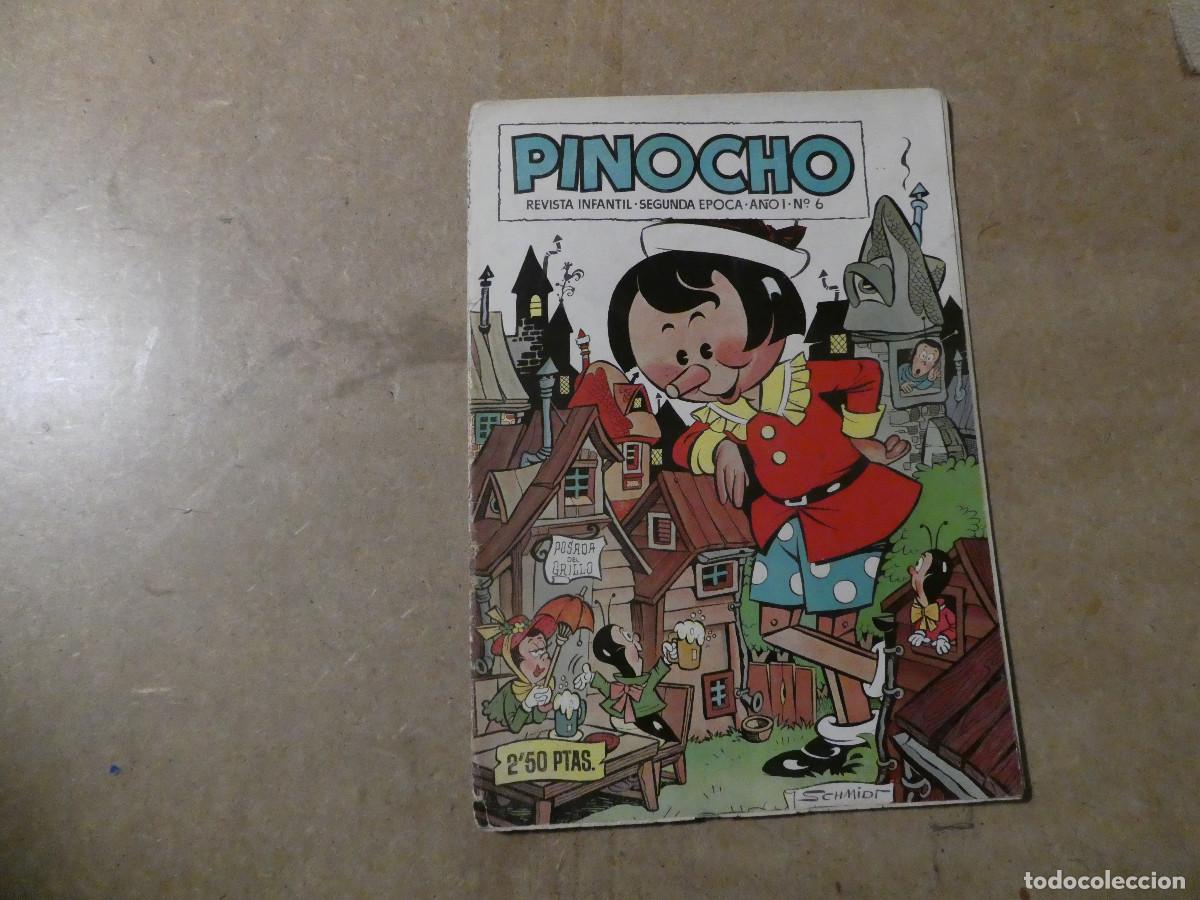 Tebeos: Pinocho n&ordm; 6 segunda &eacute;poca de ediciones cliper - Foto 1
