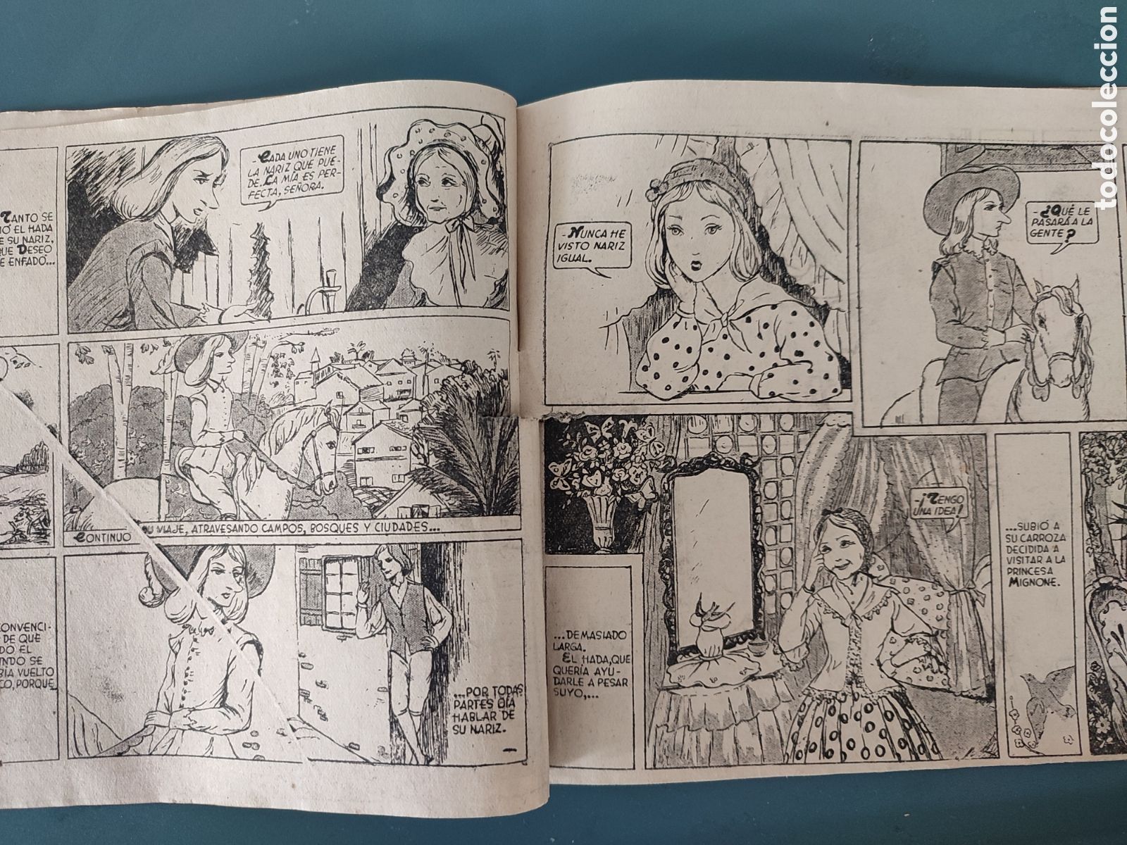 Tebeos: La corte de los Narigudos .1948.Coleccion de Cuento de Hadas - Foto 7