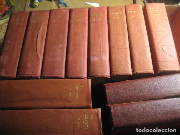 Tebeos: El Coyote. 120 numeros. Encuadernados . - Foto 3