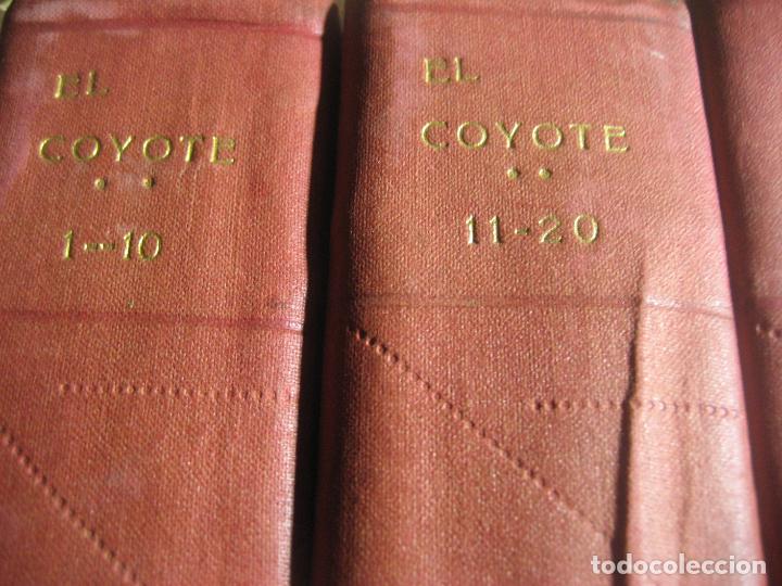 Tebeos: El Coyote. 120 numeros. Encuadernados . - Foto 4