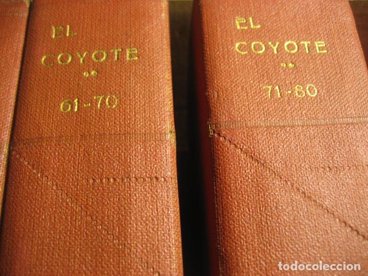 Tebeos: El Coyote. 120 numeros. Encuadernados . - Foto 7
