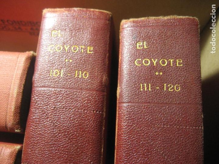 Tebeos: El Coyote. 120 numeros. Encuadernados . - Foto 9