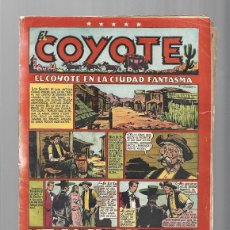 Tebeos: EL COYOTE 38: EL COYOTE EN LA CIUDAD FANTASMA, 1949, CLIPER, BUEN ESTADO