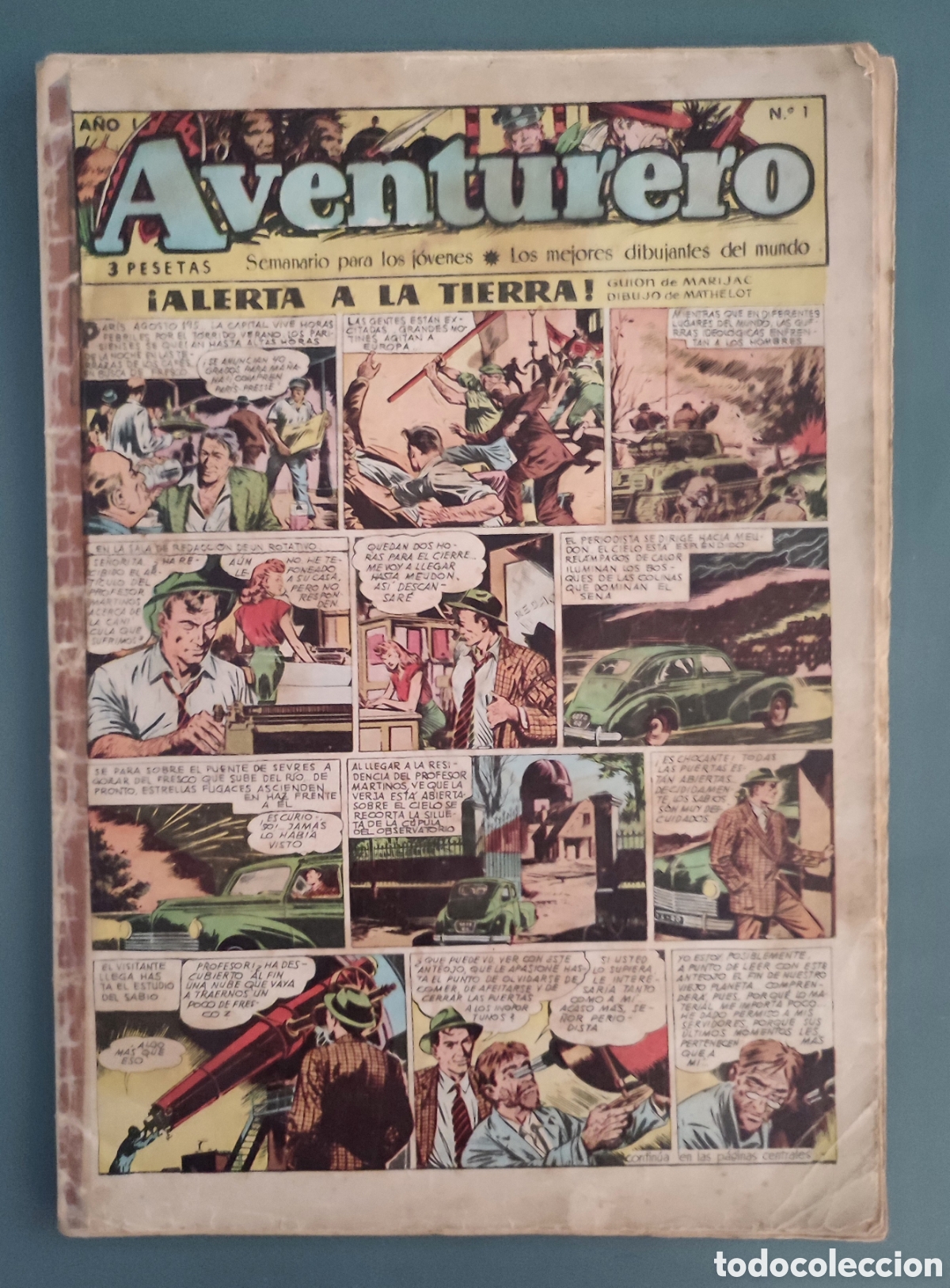 Tebeos: Aventurero NUMERO 1.1953 - Foto 1
