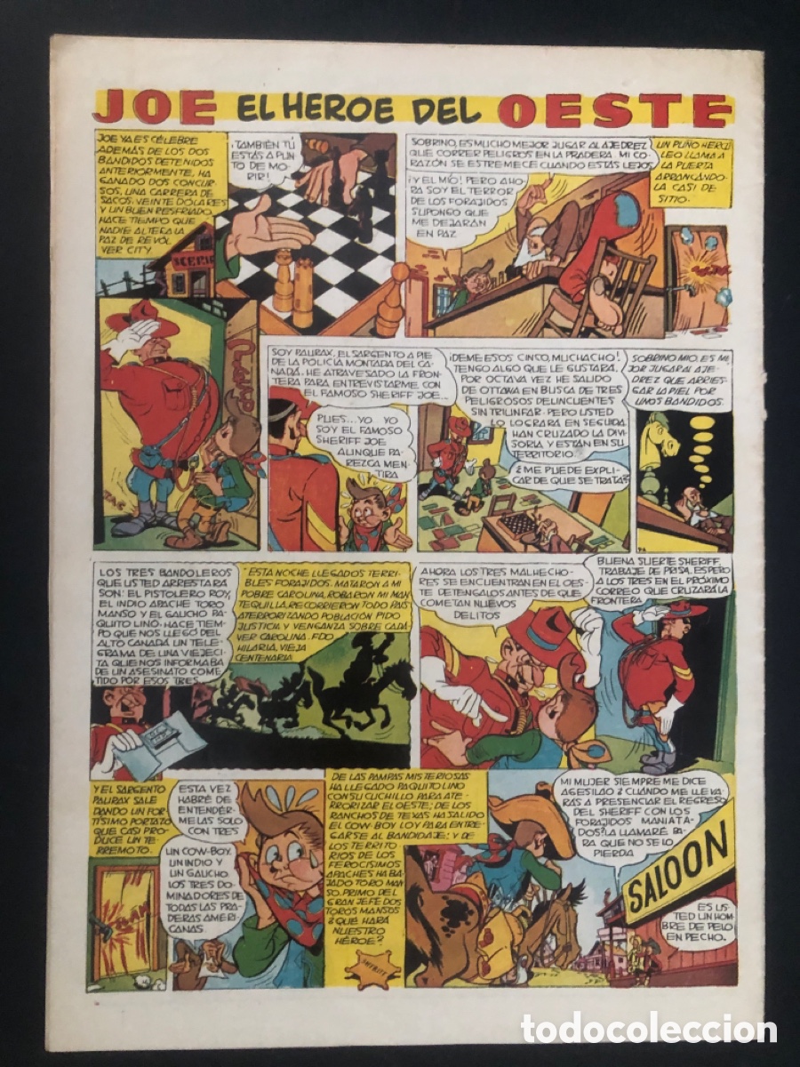 Tebeos: COMIC ORIGINAL AVENTURERO N&ordm; 7 EDITORIAL CLIPER - Foto 2