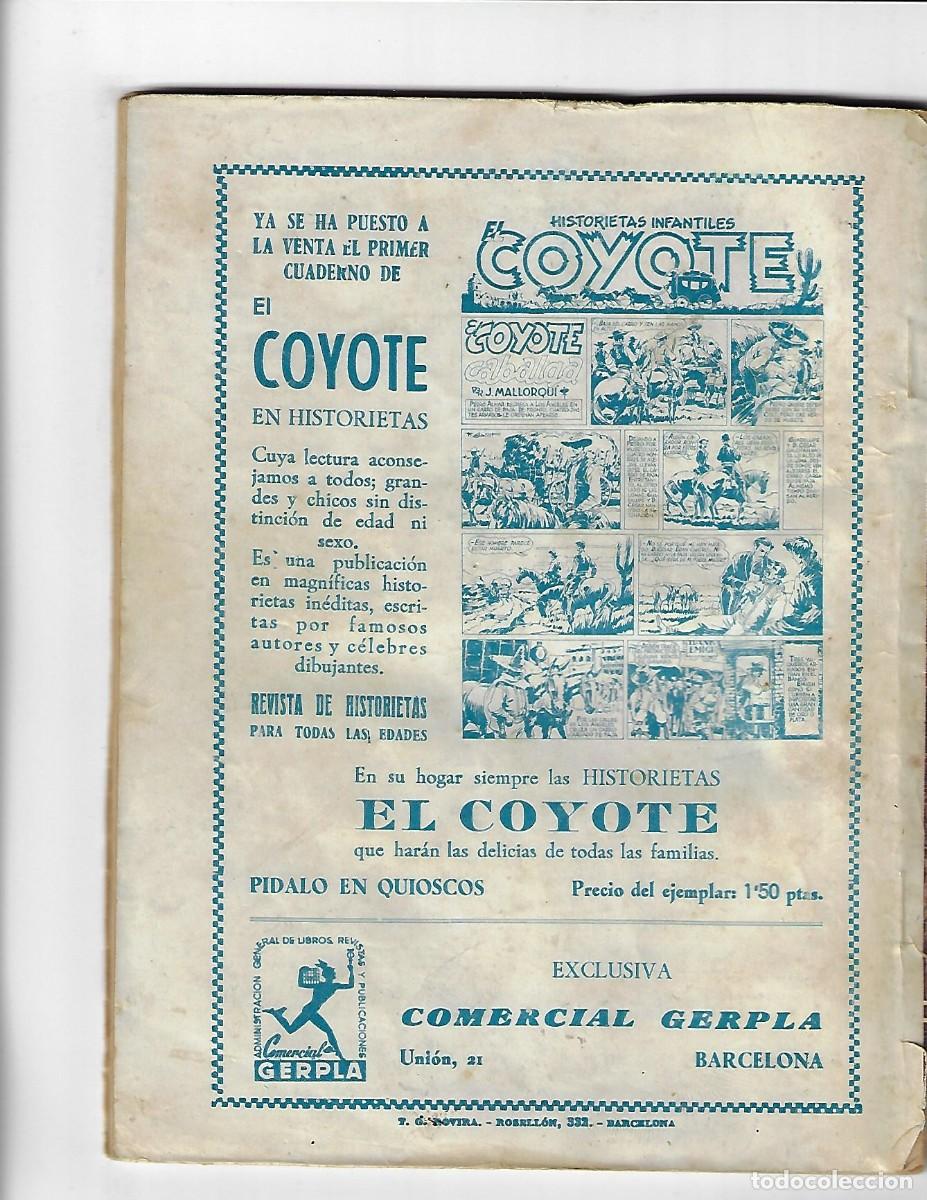 Tebeos: Cliper. El coyote. Mallorqui. 47 - Foto 2