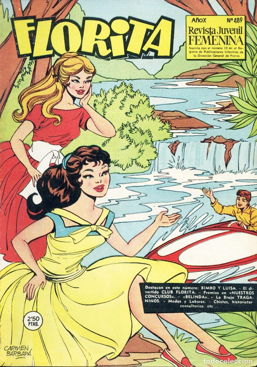 Tebeos: FLORITA N&ordm; 489 - EDICIONES CLIPER - 1959 - Foto 1