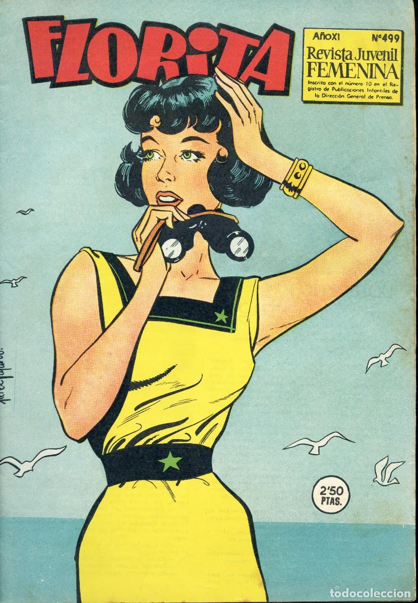 Tebeos: FLORITA N&ordm; 499 - EDICIONES CLIPER - 1959 - Foto 1