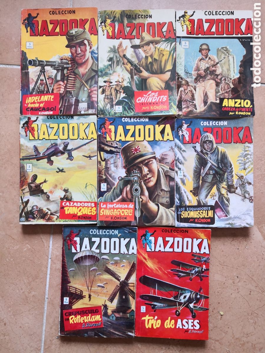 Tebeos: Colecci&oacute;n BAZOOKA. Ed Cliper A&ntilde;os 50 - Foto 3