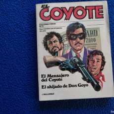 Tebeos: EL MENSAJERO DEL COYOTE J. MALLORQUÍ EDICIONES FORUM 1983 COL. EL COYOTE DOS POR EL PRECIO DE UNA