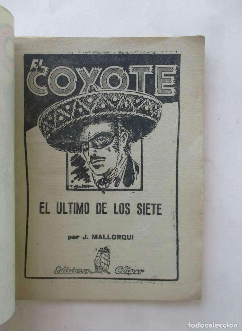 Tebeos: EL COYOTE - EL ULTIMO DE LOS SIETE - Foto 2